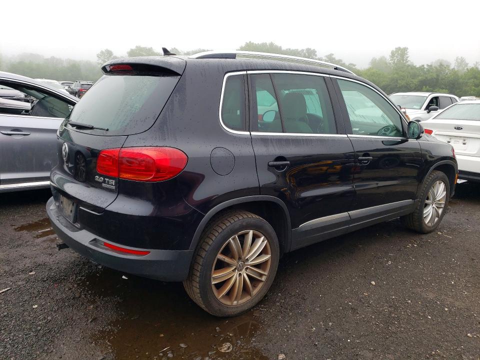 2012 Volkswagen Tiguan VIN WVGBV7AX0CW572052 COPART salvage auction — MECHANICAL, Ct - Certificate Of Title, sold $825 on 2026-07-24 (photo 3)