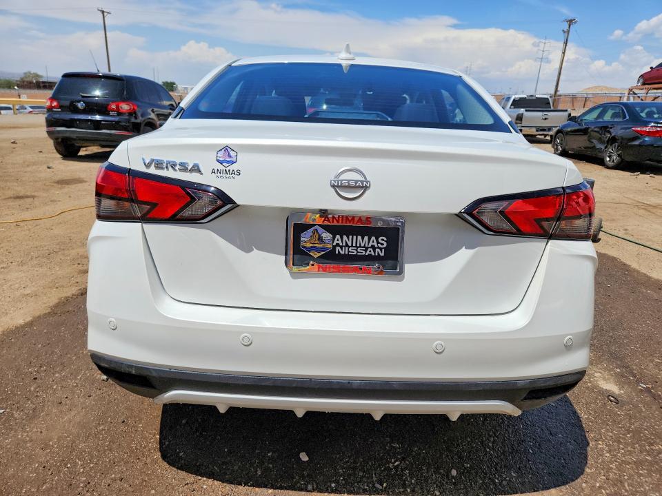 2025 Nissan Versa VIN 3N1CN8EV2SL873016 COPART salvage auction — FRONT END, Nm - Cert Of Title-Salvage, sold $4,400 on 2026-07-09 (photo 6)