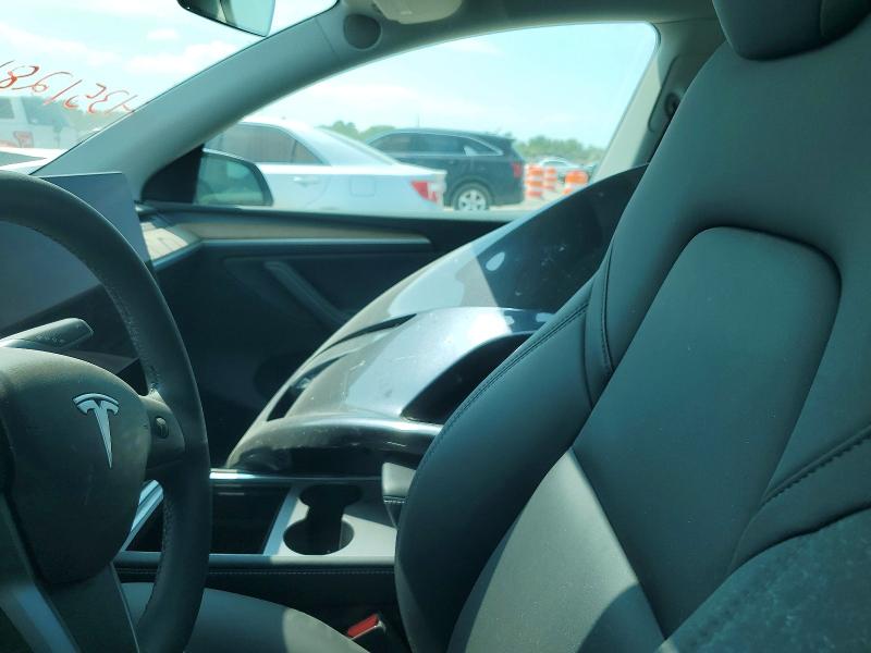 2024 Tesla Model y VIN 7SAYGDEE9RA275956 COPART salvage auction — FRONT END, TX - SALVAGE VEHICLE TITLE, sold $13,000 on 2026-07-13 (photo 7)