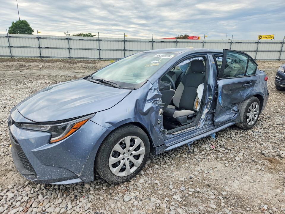 2023 Toyota Corolla VIN 5YFB4MDE5PP019749 COPART salvage auction — SIDE, MO - SALVAGE CERTIFICATE OF TITLE (P), sold $4,750 on 2026-07-27 (photo 1)