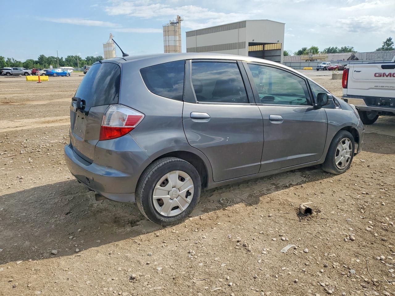 2013 Honda Fit VIN JHMGE8H34DC021112 COPART salvage auction — Front End, KS - CERT OF TITLE-SALVAGE, sold $525 on 2026-07-09 (photo 3)