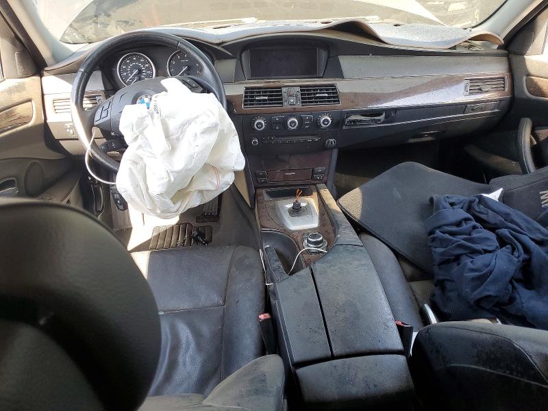 2010 BMW 5er VIN WBANU5C56AC442583 COPART salvage auction — FRONT END, Ca - Salvage Certificate, sold $150 on 2026-07-02 (photo 8)