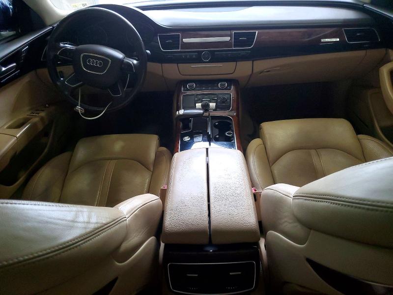 2011 Audi A8 VIN WAURVAFD3BN021100 COPART salvage auction — FRONT END, Va - Certificate Of Title, sold $450 on 2026-07-10 (photo 8)