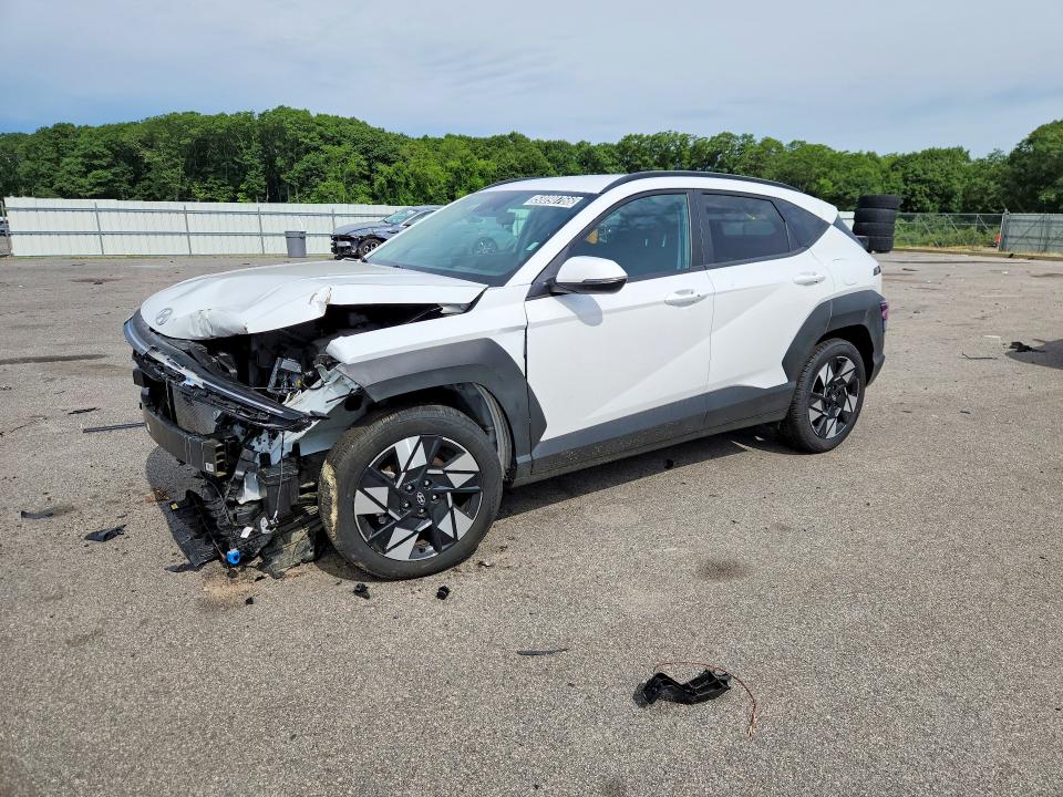 2025 Hyundai Kona VIN KM8HB3ABXSU326586 COPART salvage auction — FRONT END, Fl - Certificate Of Destruction, sold $6,000 on 2026-07-06 (photo 1)