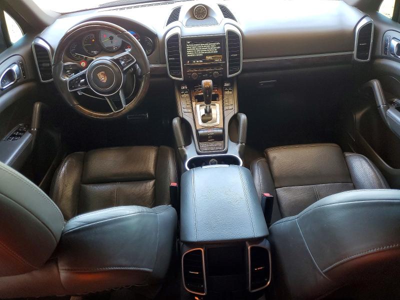 2015 Porsche Cayenne VIN WP1AE2A27FLA51504 COPART salvage auction — FRONT END, Ca - Salvage Certificate, sold $5,100 on 2026-07-07 (photo 8)