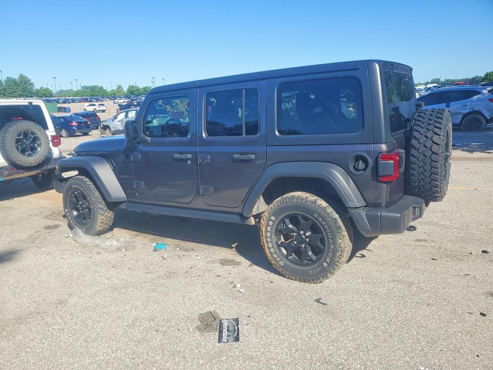 2021 Jeep Wrangler unlimited VIN 1C4HJXDN6MW617890 COPART salvage auction — NORMAL WEAR, Mo - Certificate Of Title, sold $19,900 on 2026-07-02 (photo 2)
