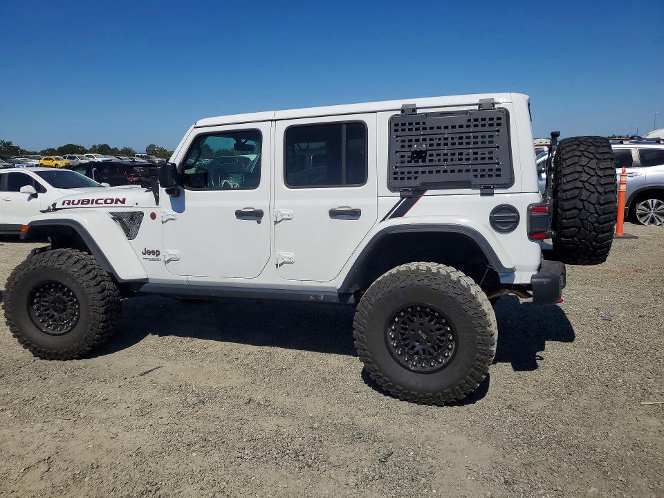 2018 Jeep Wrangler / VIN 1C4HJXFG3JW258394 COPART salvage auction — FRONT END, Ca - Salvage Certificate, sold $18,100 on 2026-07-02 (photo 2)