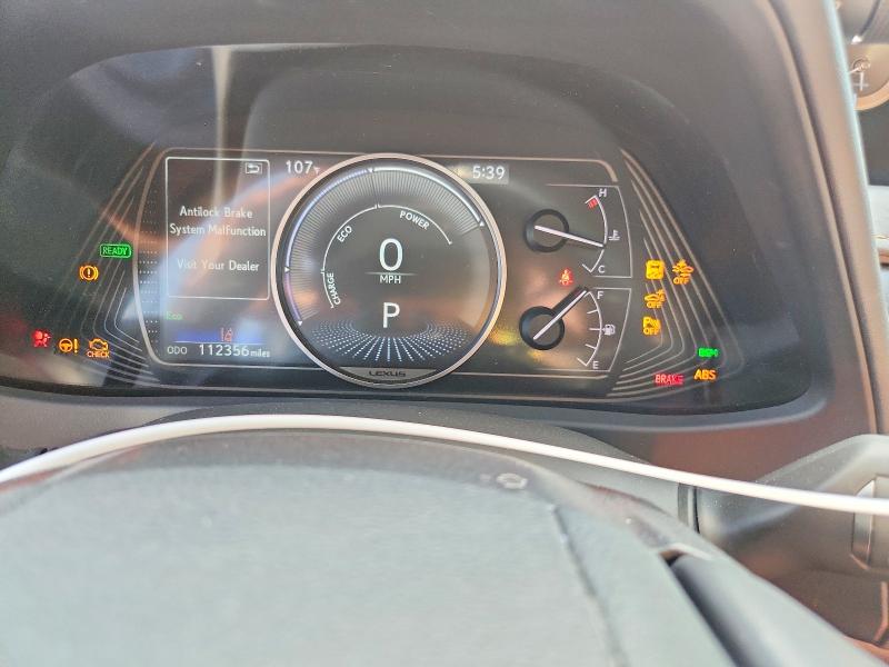 2021 Lexus Ux VIN JTHP9JBH1M2053795 COPART salvage auction — FRONT END, Tx - Salvage Vehicle Title, sold $9,900 on 2026-07-31 (photo 9)