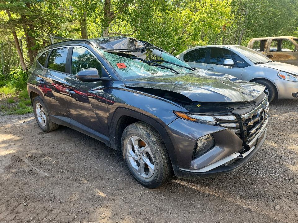 2022 Hyundai VIN KM8JBCAE4NU105811 COPART salvage auction — FRONT END, On - Permit No Brand - Unfit, sold $2,950 on 2026-07-30 (photo 4)