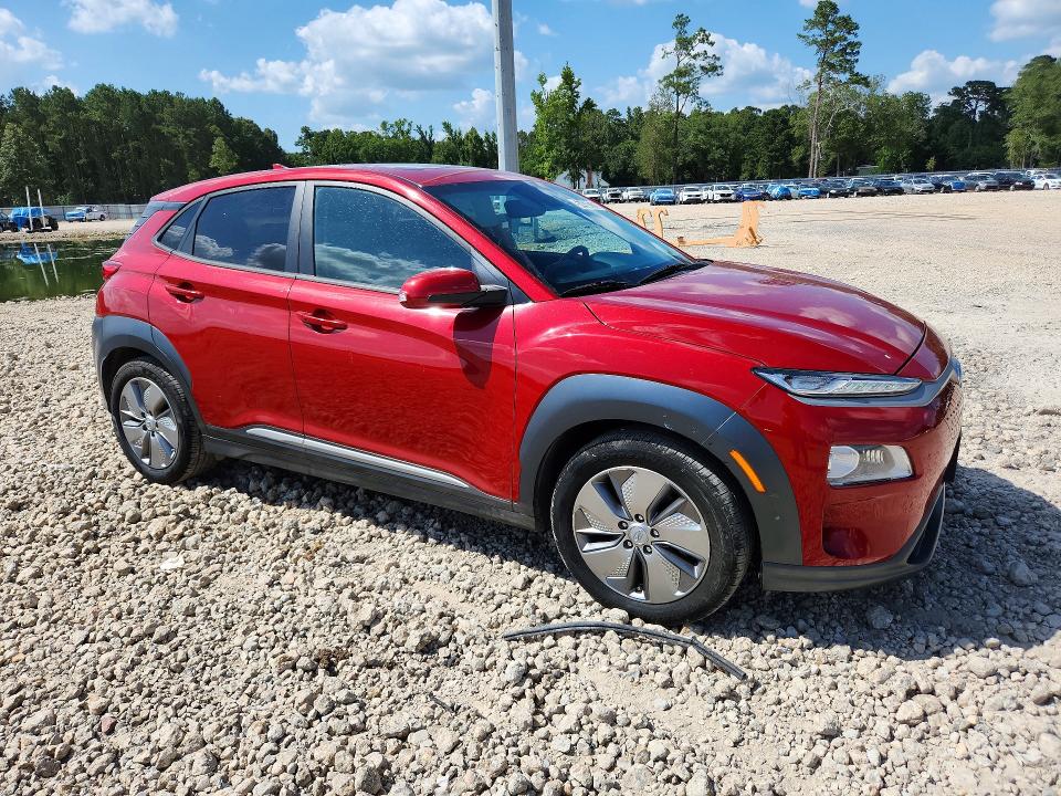 2021 Hyundai Kona VIN KM8K33AG1MU135379 COPART salvage auction — MECHANICAL, Nj - Certificate Of Title, sold $5,800 on 2026-07-08 (photo 4)