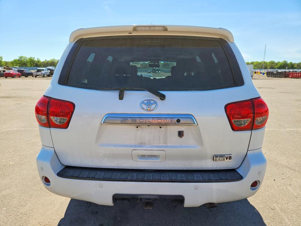 2011 Toyota Sequoia VIN 5TDDY5G10BS051794 COPART salvage auction — FRONT END, Ny - Mv-907A Salvage Certificate, sold $4,500 on 2026-07-08 (photo 6)