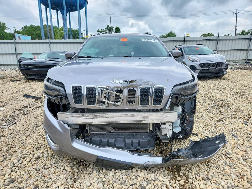 2019 Jeep Cherokee VIN 1C4PJMDX2KD423295 COPART salvage auction — FRONT END, Salvage Title, sold $2,150 on 2026-07-31 (photo 5)