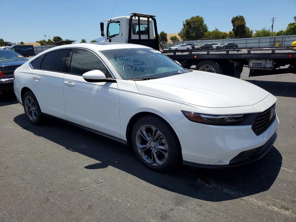2023 Honda Accord VIN 1HGCY1F36PA002306 COPART salvage auction — VANDALISM, CA - SALVAGE CERTIFICATE, sold $9,200 on 2026-07-27 (photo 4)