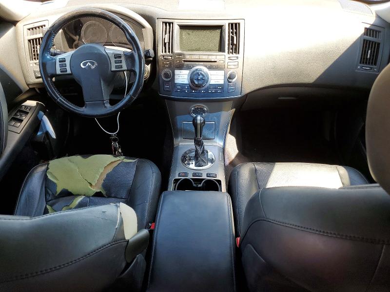 2007 Infiniti Fx VIN JNRAS08U37X100939 COPART salvage auction — REAR END, Nv - Salvage Title, sold $125 on 2026-07-14 (photo 8)
