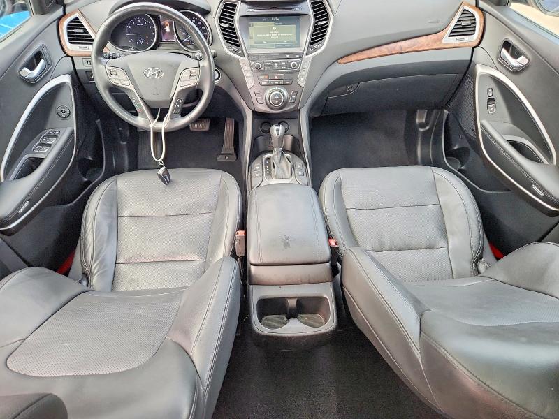 2017 Hyundai Santa fe VIN KM8SRDHF9HU167200 COPART salvage auction — HAIL, Az - Certificate Of Title (P), sold $4,450 on 2026-07-27 (photo 8)