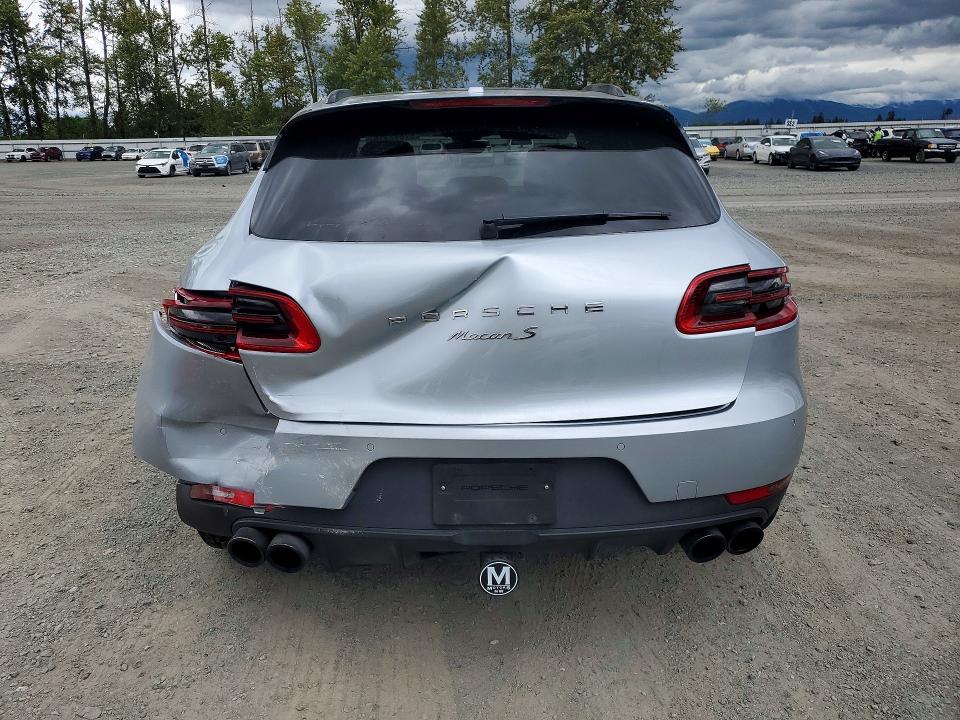 2018 Porsche Macan VIN WP1AB2A57JLB34278 COPART salvage auction — REAR END, WA - BILL OF SALE, sold $6,000 on 2026-07-27 (photo 6)