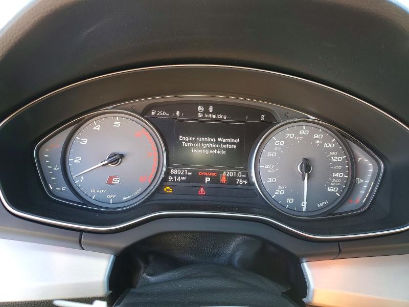 2018 Audi VIN WA1A4AFY2J2020603 COPART salvage auction — MECHANICAL, Co - Dis/Dlr/Exp Only Clean Title, sold $5,200 on 2026-07-30 (photo 9)