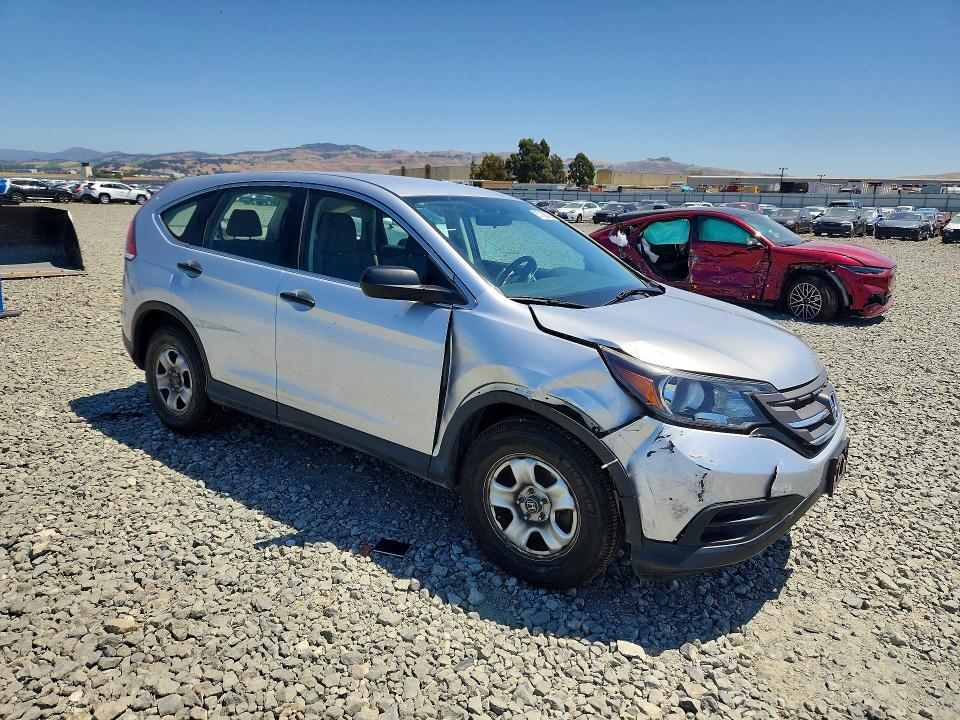 2013 Honda Cr-v VIN 2HKRM3H38DH513386 COPART salvage auction — FRONT END, Ca - Salvage Certificate, sold $4,500 on 2026-07-02 (photo 4)
