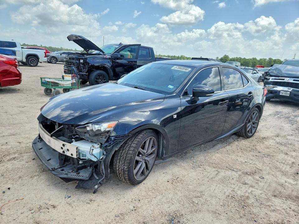 2015 Lexus VIN JTHBF1D2XF5062668 COPART salvage auction — FRONT END, Tx - Salvage Vehicle Title, sold $4,550 on 2026-07-07 (photo 1)