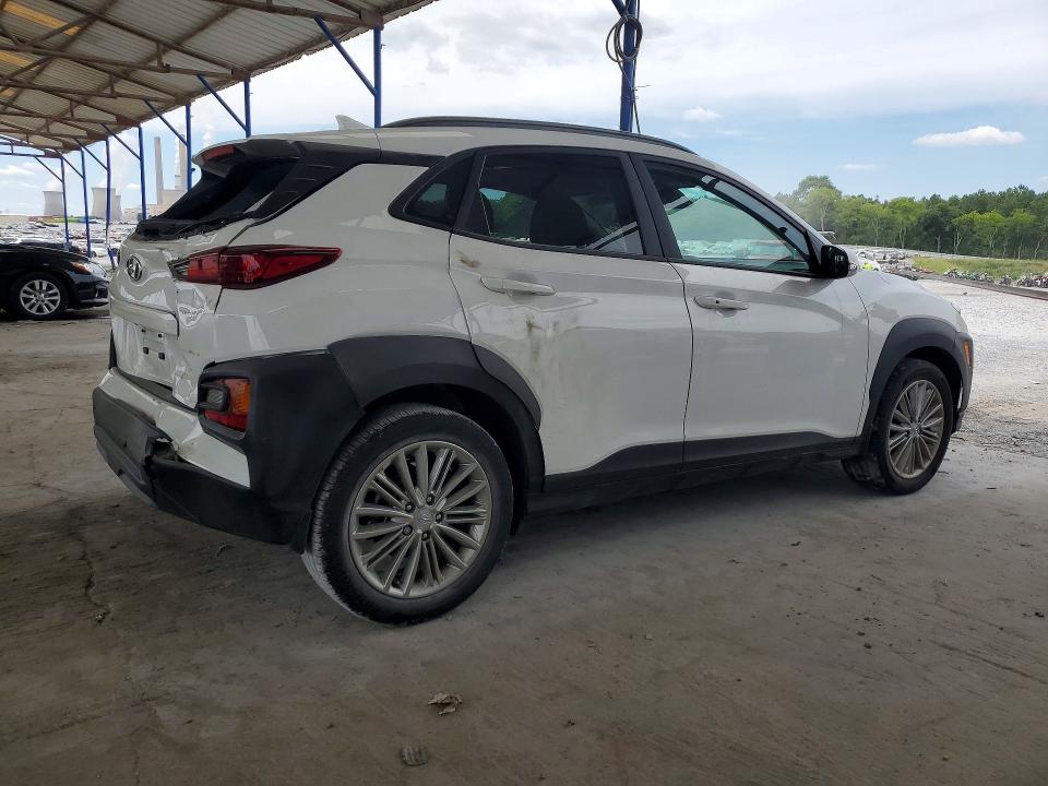 2021 Hyundai Kona VIN KM8K62AA1MU736174 COPART salvage auction — REAR END, Ga - Cert Of Title-Salvage, sold $3,450 on 2026-07-23 (photo 3)