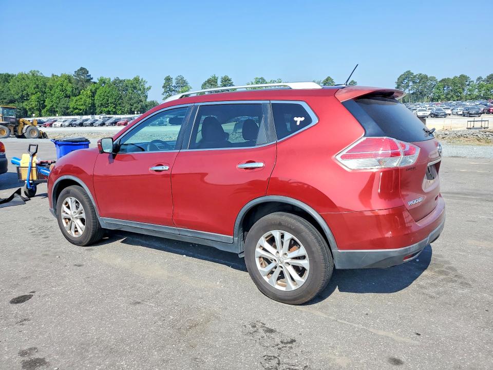2016 Nissan Rogue VIN KNMAT2MV8GP630475 COPART salvage auction — SIDE, Nc - Salvage Certificate Of Title, sold $1,050 on 2026-07-30 (photo 2)