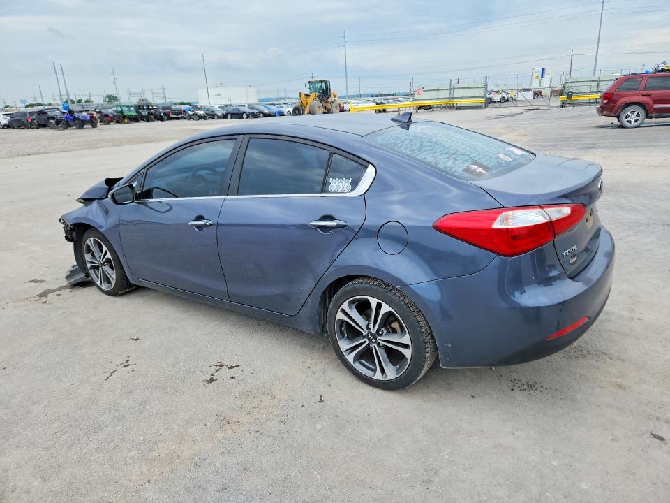 2016 Kia Forte VIN KNAFZ4A87G5489695 COPART salvage auction — FRONT END, OK - CERT OF TITLE-SALVAGE, sold $1,200 on 2026-07-17 (photo 2)