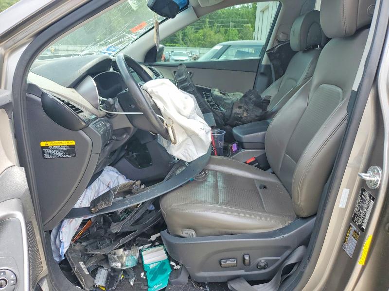 2013 Hyundai Santa fe VIN 5XYZU3LB4DG110995 COPART salvage auction — FRONT END, Sc - Cert Of Title-Salvage, sold $225 on 2026-07-27 (photo 7)