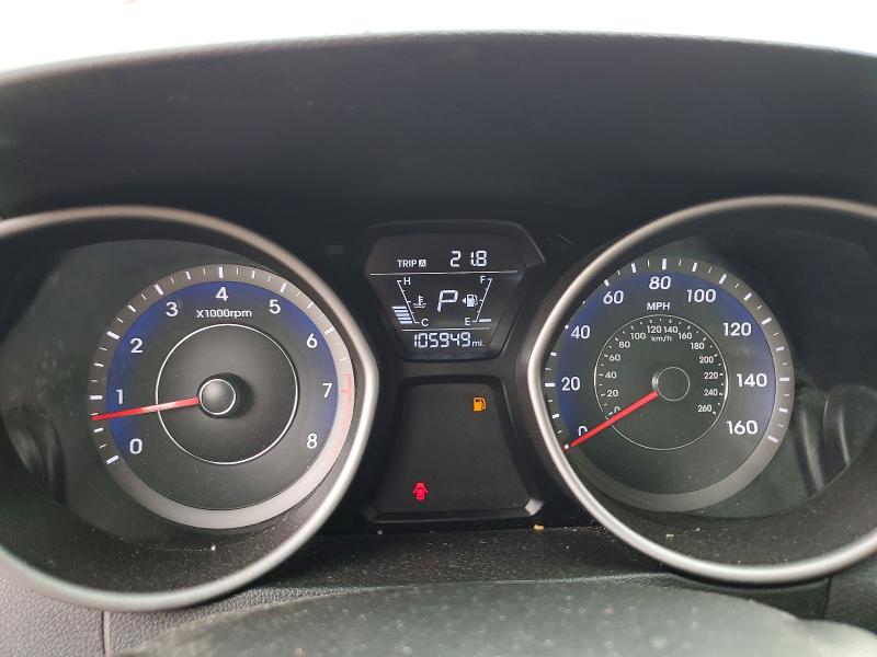 2015 Hyundai Elantra VIN KMHDH4AE0FU299188 COPART salvage auction — SIDE, GA - CERT OF TITLE-SALVAGE, sold $2,250 on 2026-07-24 (photo 9)