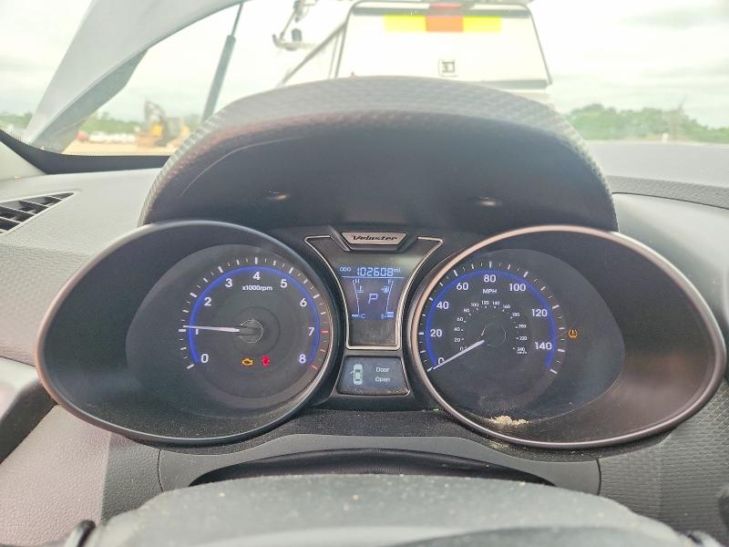 2015 Hyundai Veloster VIN KMHTC6AE3FU249259 COPART salvage auction — MECHANICAL, Al - Certificate Of Title, sold $325 on 2026-07-02 (photo 9)