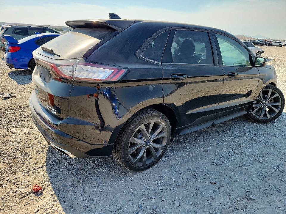 2017 Ford Edge VIN 2FMPK4AP6HBB74611 COPART salvage auction — FRONT END, Ut - Salvage Certificate, sold $2,900 on 2026-07-28 (photo 3)