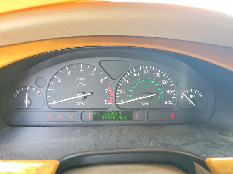 2000 Jaguar S type VIN SAJDA01C1YFL54756 COPART salvage auction — SIDE, Fl - Cert Of Title Slvg Rebuildable, sold $375 on 2026-07-17 (photo 9)