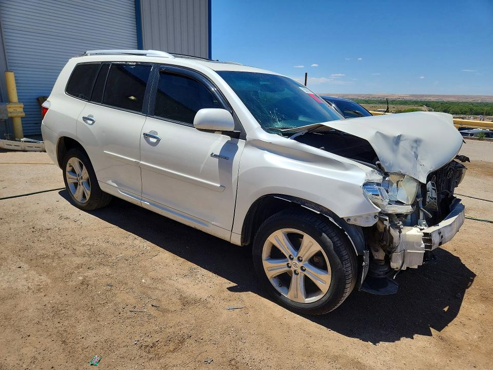 2010 Toyota Highlander VIN 5TDDK3EHXAS003949 COPART salvage auction — FRONT END, NM - CERT OF TITLE-SALVAGE, sold $1,200 on 2026-07-16 (photo 4)