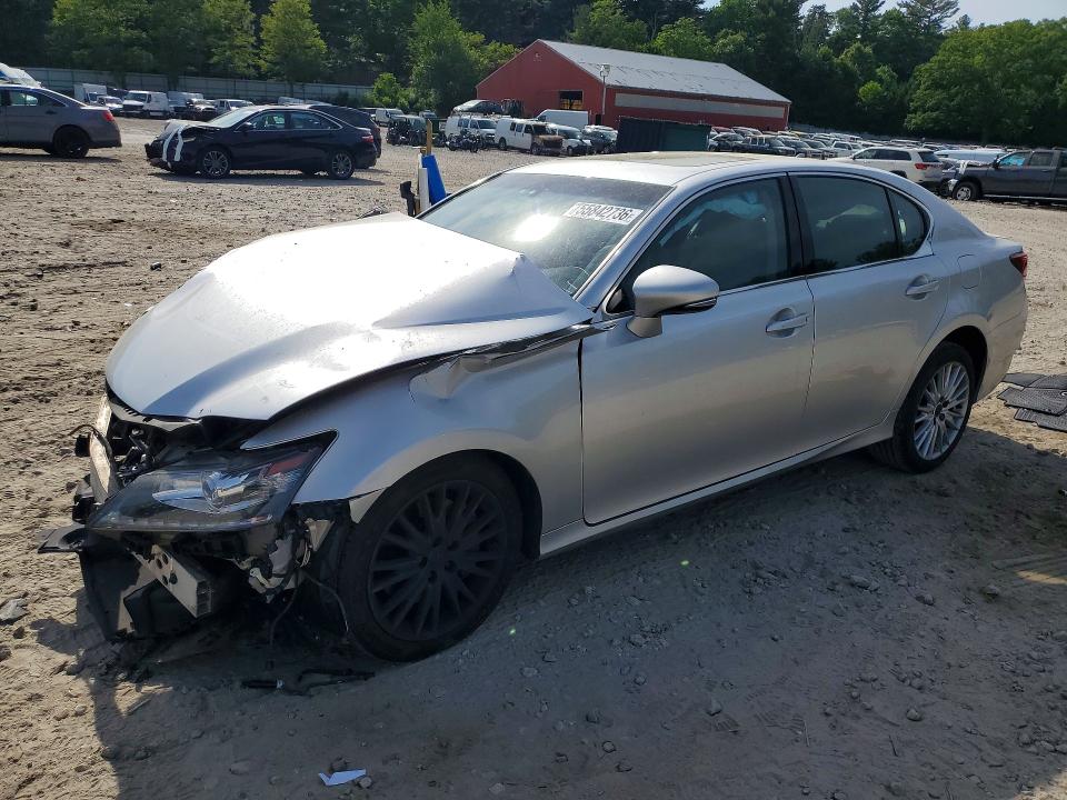 2013 Lexus Gs VIN JTHCE1BL7D5017719 COPART salvage auction — FRONT END, Ma - Cert Of Title-Reconstrctd Coll, sold $700 on 2026-07-09 (photo 1)