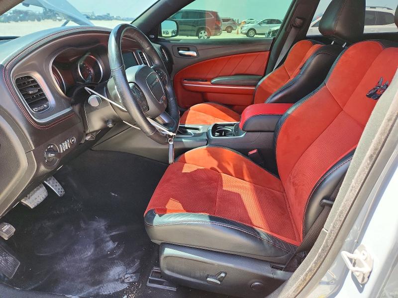 2022 Dodge Charger VIN 2C3CDXGJ4NH117208 COPART salvage auction — FRONT END, Tx - Salvage Vehicle Title, sold $18,200 on 2026-07-30 (photo 7)