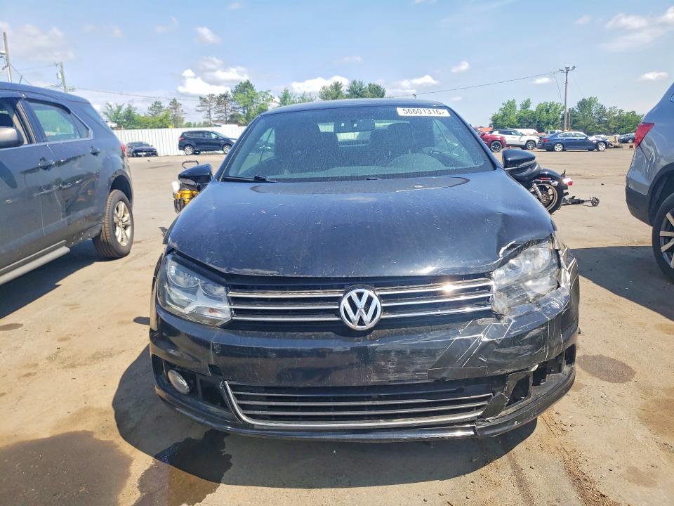 2012 Volkswagen Eos VIN WVWBW7AH7CV012447 COPART salvage auction — FRONT END, Mt - Certificate Of Title, sold $475 on 2026-07-14 (photo 5)