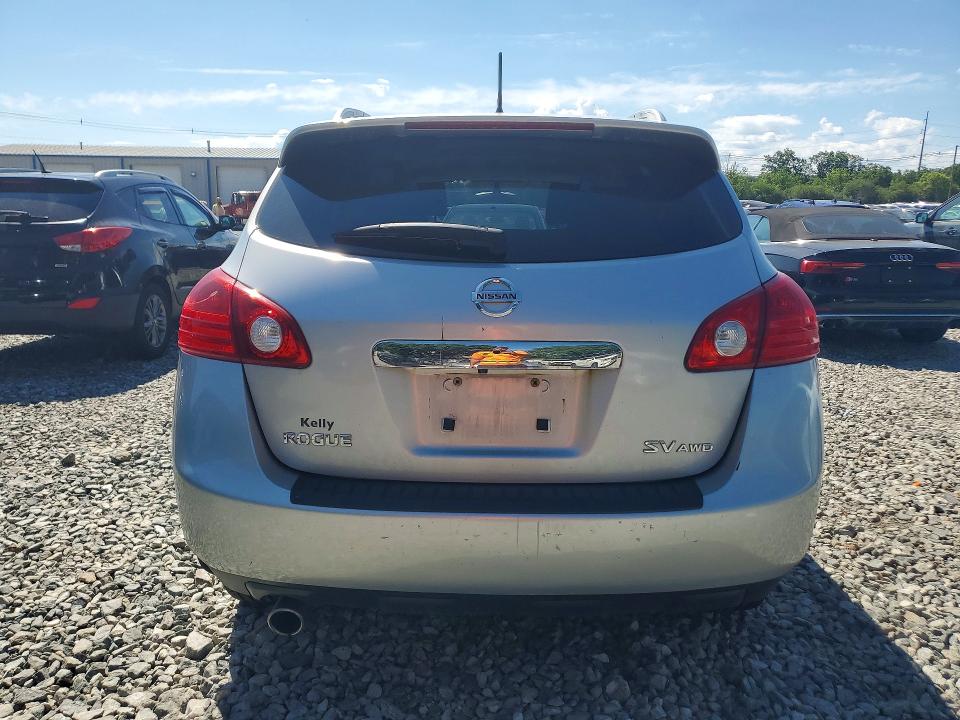 2013 Nissan Rogue VIN JN8AS5MV1DW624172 COPART salvage auction — MINOR DENT/SCRATCHES, Ma - Cert Of Title-Reconstrctd Coll, sold $450 on 2026-07-06 (photo 6)
