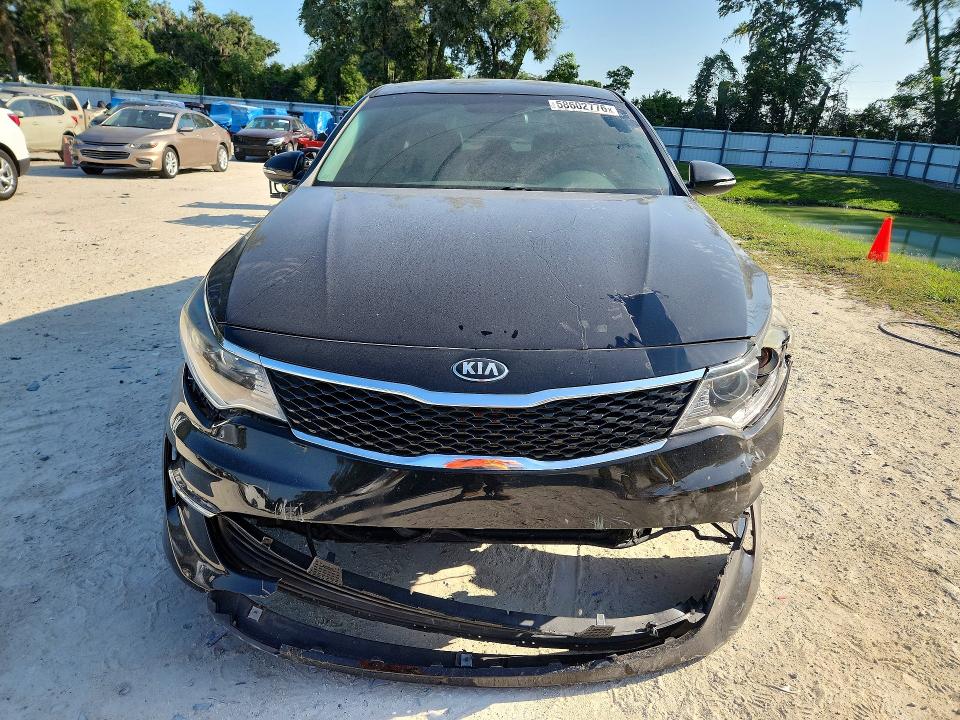 2018 Kia Optima VIN 5XXGU4L3XJG182810 COPART salvage auction — FRONT END, Fl - Cert Of Title Slvg Rebuildable, sold $1,300 on 2026-07-07 (photo 5)
