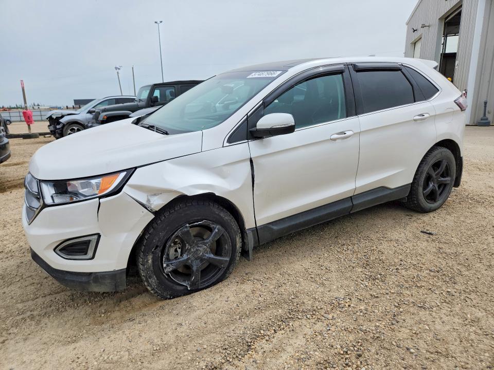 2016 Ford Edge VIN 2FMPK4J89GBB69040 COPART salvage auction — FRONT END, Ab - Bos - Salvage, sold $2,700 on 2026-07-09 (photo 1)