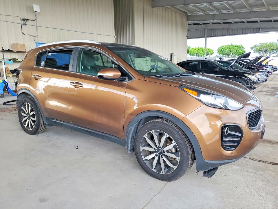 2017 Kia Sportage VIN KNDPNCAC4H7106416 COPART salvage auction — REAR END, Nc - Salvage Cert-Rebuilt, sold $2,750 on 2026-07-15 (photo 4)