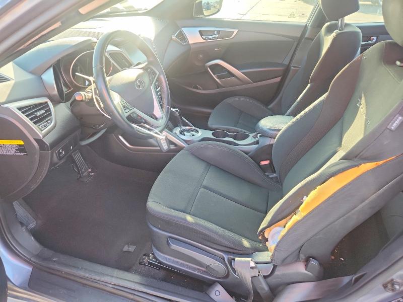 2017 Hyundai Veloster VIN KMHTC6AD1HU314443 COPART salvage auction — SIDE, Tx - Salvage Vehicle Title, sold $1,400 on 2026-07-23 (photo 7)