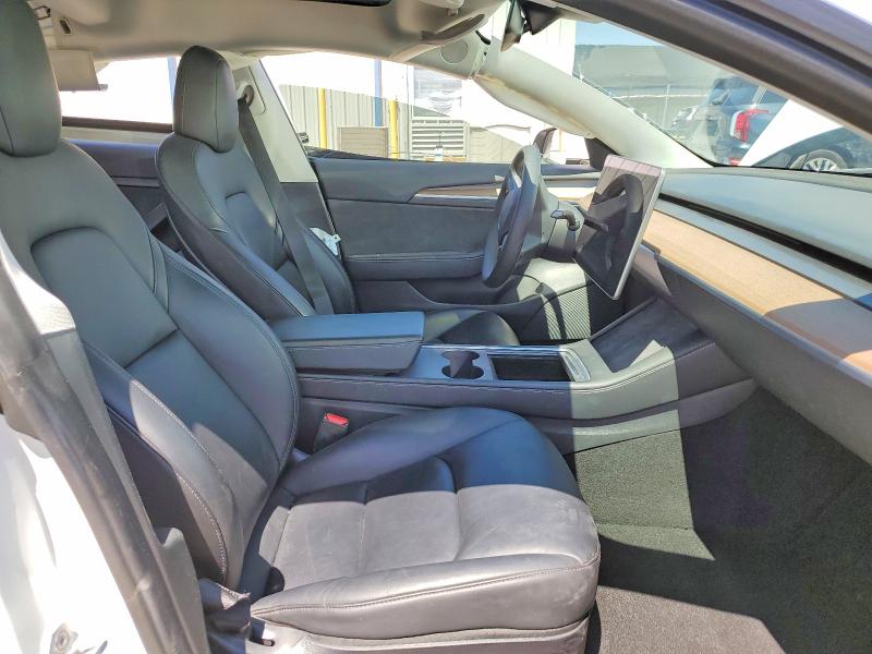 2022 Tesla Model 3 VIN 5YJ3E1EB8NF183946 COPART salvage auction — SIDE, Nv - Salvage Title, sold $6,700 on 2026-07-28 (photo 7)