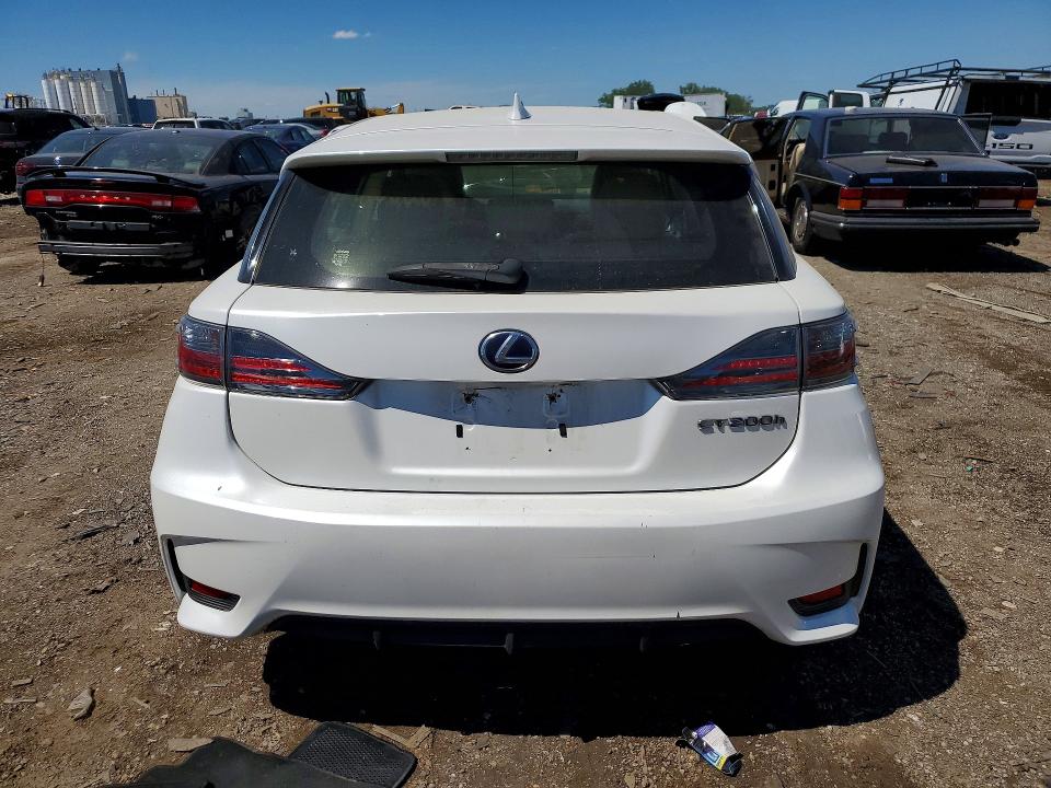 2015 Lexus Ct VIN JTHKD5BH1F2234740 COPART salvage auction — FRONT END, Il - Salvage Certificate, sold $4,400 on 2026-07-24 (photo 6)