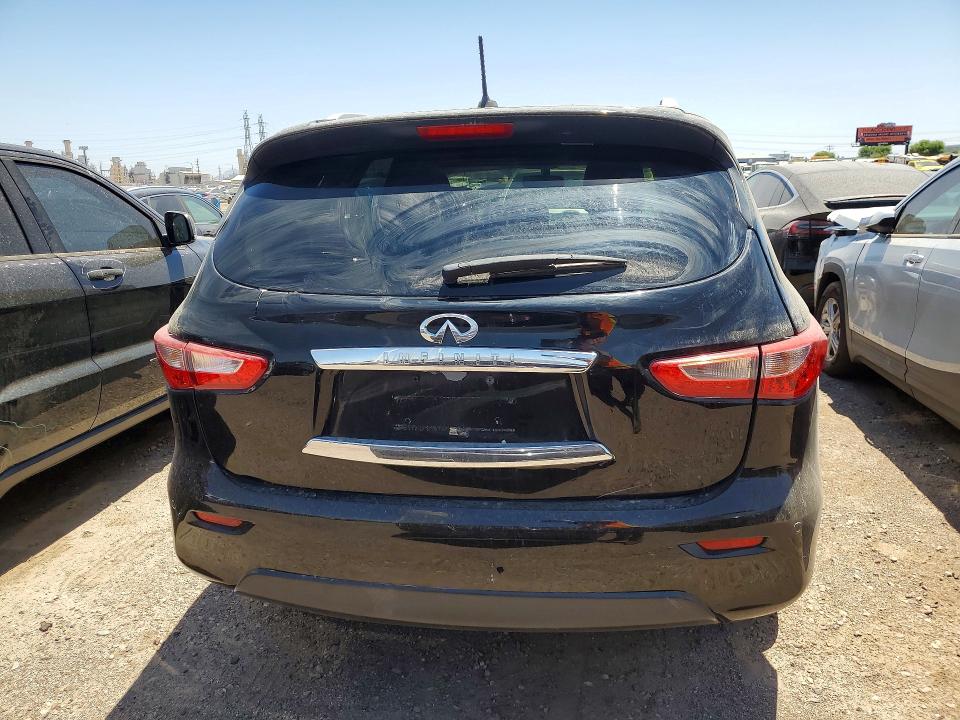 2013 Infiniti Jx35 VIN 5N1AL0MMXDC302405 COPART salvage auction — FRONT END, Az - Cert Of Title-Restored Salvage, sold $600 on 2026-07-09 (photo 6)