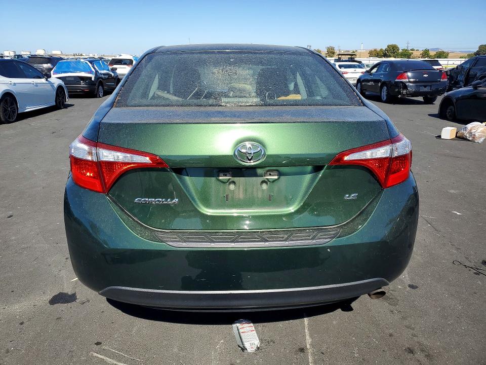 2015 Toyota VIN 5YFBURHE5FP342026 COPART salvage auction — VANDALISM, Ca - Salvage Certificate, sold $2,100 on 2026-07-13 (photo 6)
