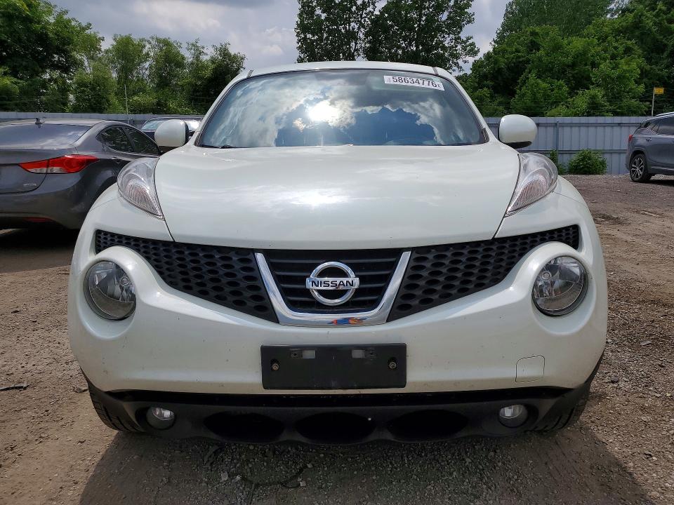 2012 Nissan Juke VIN JN8AF5MV5CT126643 COPART salvage auction — REAR END, On - Permit Salvage, sold $275 on 2026-07-28 (photo 5)