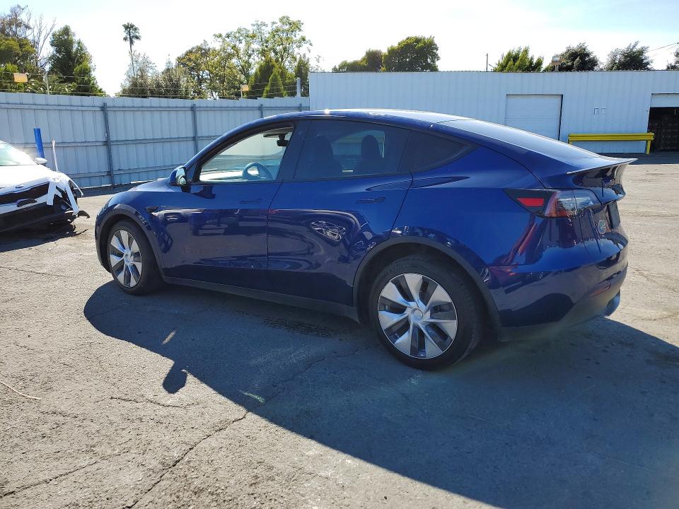 2020 Tesla Model y VIN 5YJYGDEF6LF018575 COPART salvage auction — FRONT END, Ca - Salvage Certificate, sold $8,200 on 2026-07-17 (photo 2)