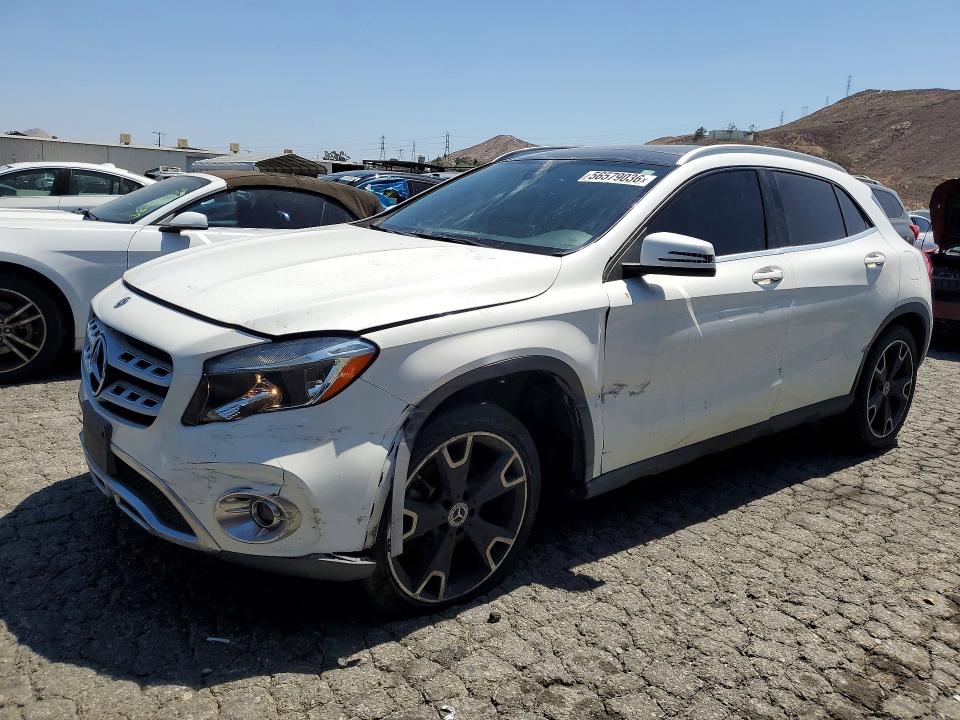 2018 Mercedes-benz Gla-klasse VIN WDCTG4EB6JJ504780 COPART salvage auction — FRONT END, Ca - Dis/Dlr/Exp Only Clean Title, sold $4,300 on 2026-07-06 (photo 1)