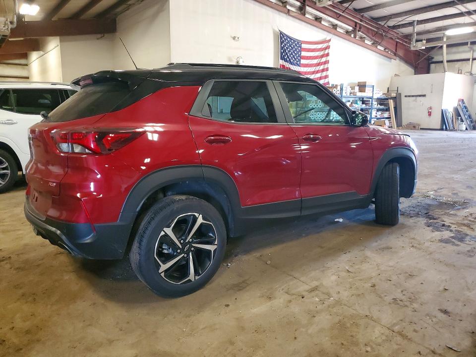 2021 Chevrolet Trailblazer VIN KL79MUSL9MB074518 COPART salvage auction — UNDERCARRIAGE, Mi - Certificate Of Title, sold $1,150 on 2026-07-24 (photo 3)