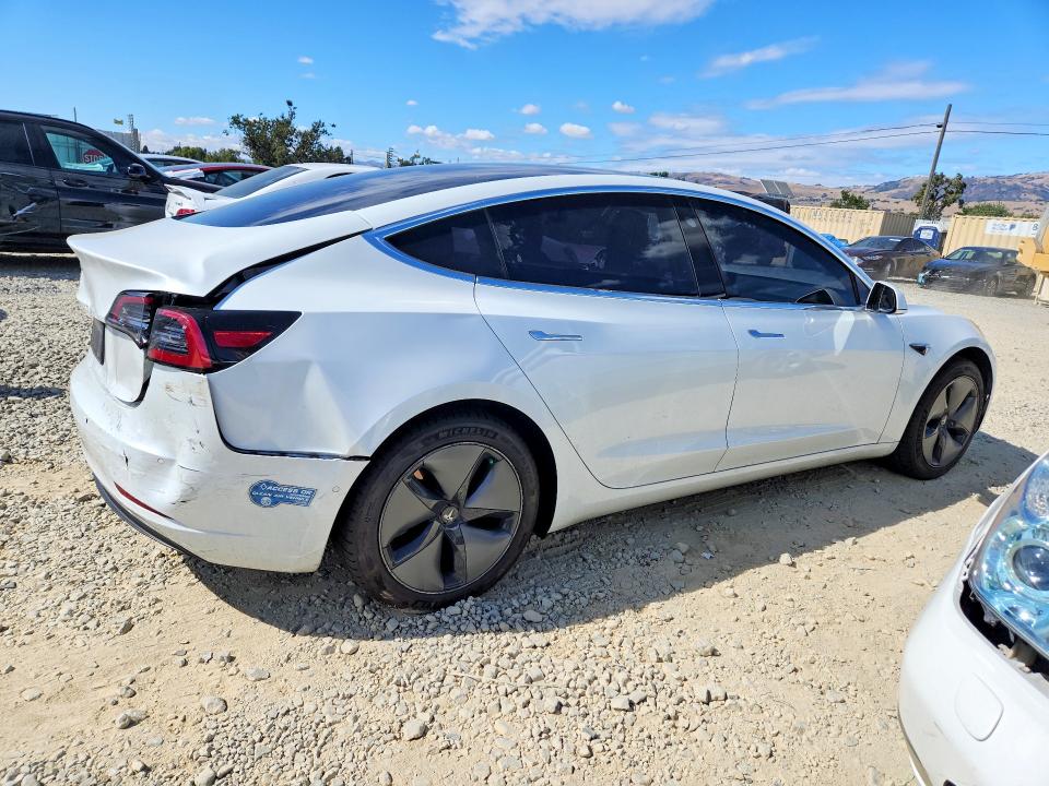 2020 Tesla Model 3 VIN 5YJ3E1EA8LF633311 COPART salvage auction — REAR END, Ca - Salvage Certificate, sold $4,450 on 2026-07-16 (photo 3)
