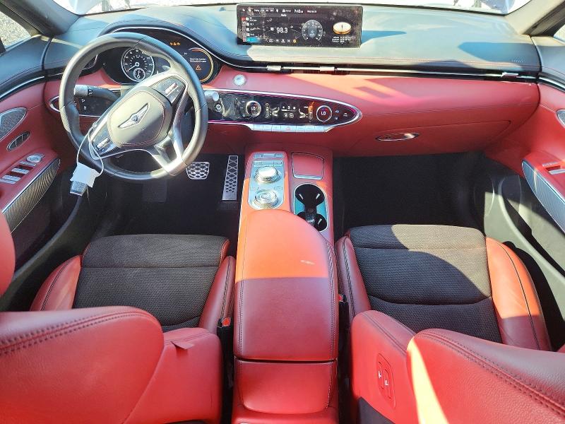 2022 Genesis Gv70 VIN KMUMADTB1NU033976 COPART salvage auction — FRONT END, Ga - Cert Of Title-Salvage, sold $12,300 on 2026-07-07 (photo 8)